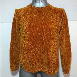 SALE!!! Chenille cable knit sweater #5